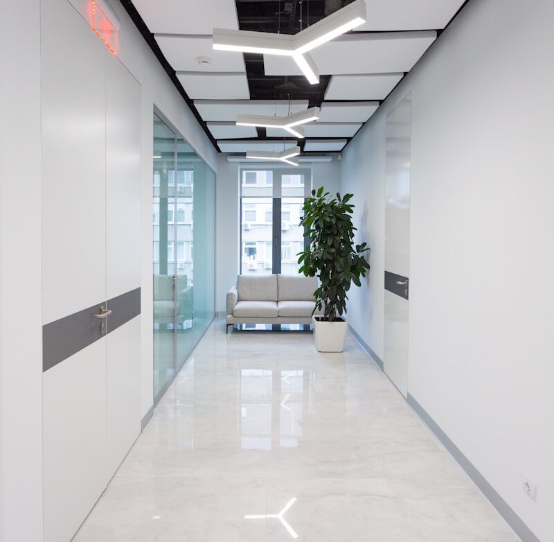 green potted plant on white ceramic floor tiles