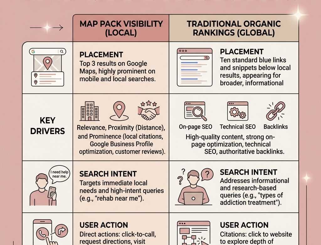 improve rehab google rankings
