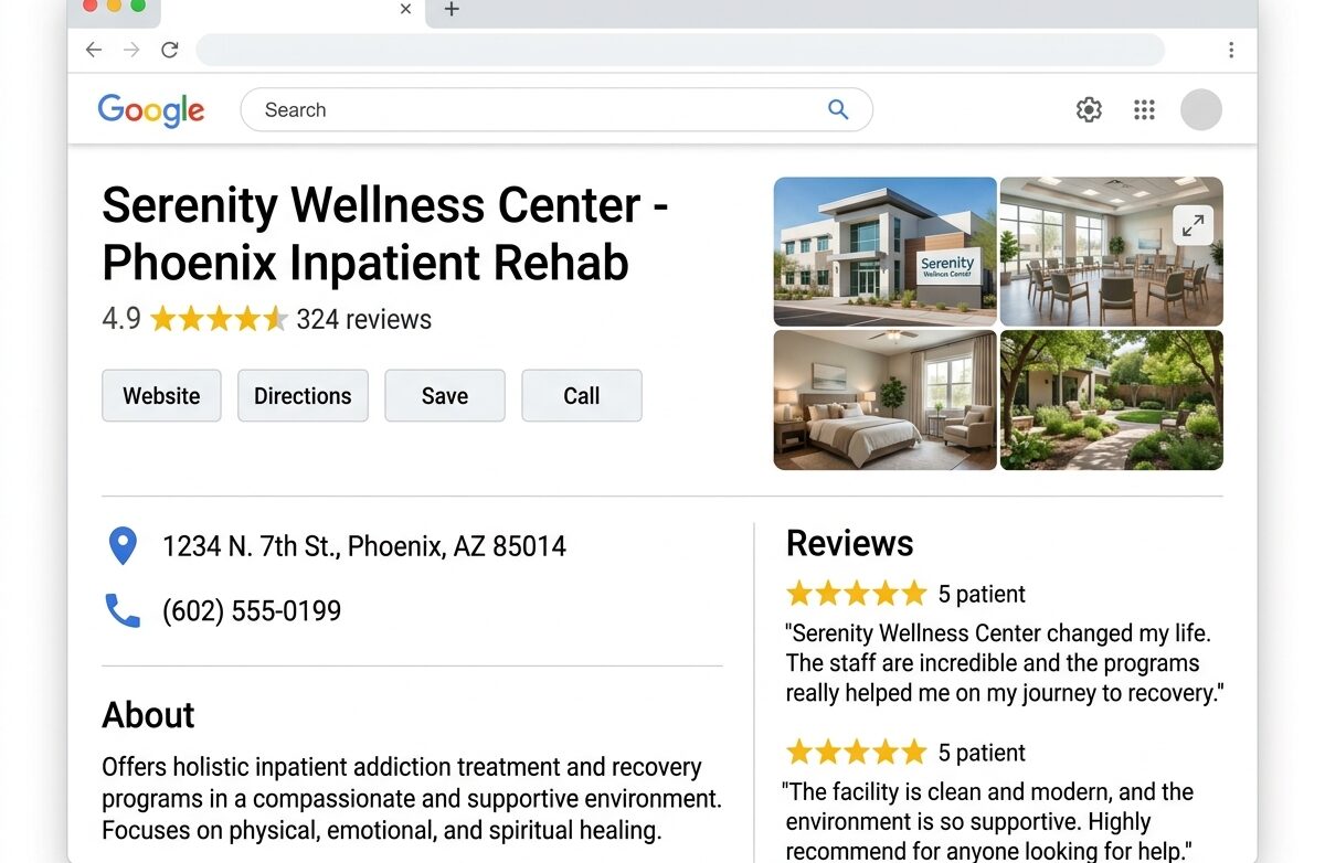 inpatient rehab seo tactics